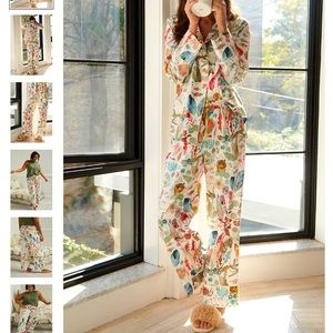 Anthropologie Sleepwear Set